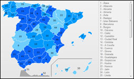 Mapa Interactiu d'Espanya